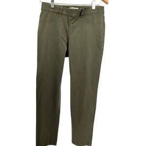 ORVIS Women's Olive Green Straight Leg Casual Pants Size 10